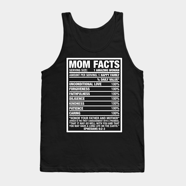 MOM FACTS Tank Top by Plushism